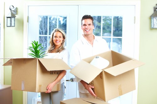 Efficient furniture pick-up process at Putney storage location
